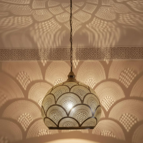 Handmade Brass Hanging Lamp - New Home Decor Lighting  (pl-1093)